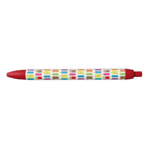 Ice Cream Bars en Popsicles Zwarte Inkt Pen