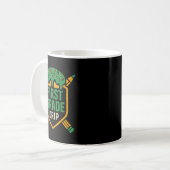 Ice Cream Baseball Drip First Grade Jongens Terug  Koffiemok (Voorkant links)