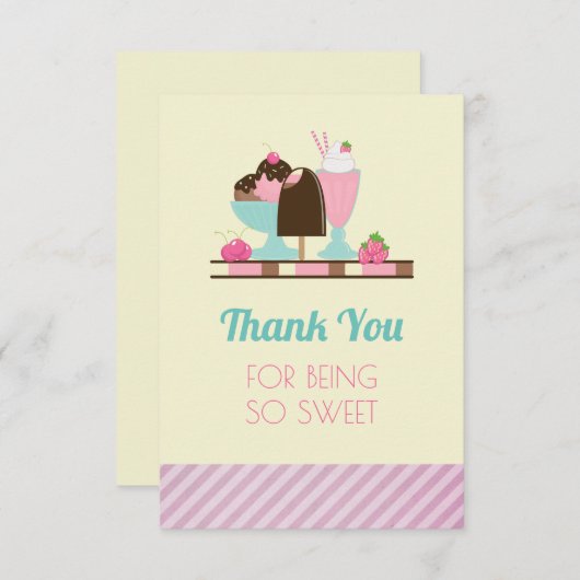 Ice Cream - Bedankt dat je zo lief bent (Voorkant / Achterkant)