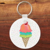 Ice Cream-behandelingen Sleutelhanger (Voorkant)