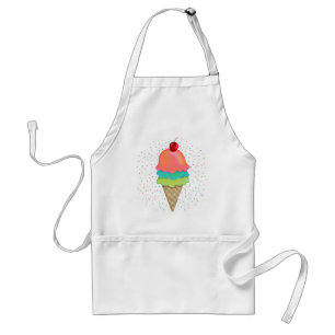 Ice Cream-behandelingen Standaard Schort