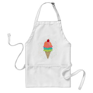 Ice Cream-behandelingen Standaard Schort