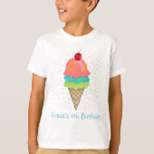 Ice Cream-behandelingen T-shirt (Voorkant)