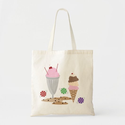 Ice Cream-behandelingen Tote Bag (Voorkant)