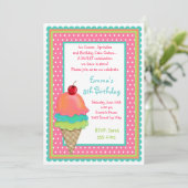 Ice Cream behandelt op zaterdag uitvindingen Kaart (Staand voorkant)