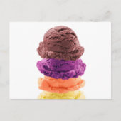 Ice Cream Binge-overzicht Briefkaart (Voorkant)