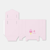 Ice Cream Birthday Bedankdoosjes (Uitgevouwen)