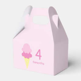 Ice Cream Birthday Bedankdoosjes