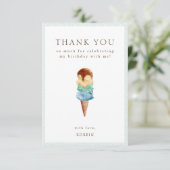 Ice Cream Birthday Bedankt voor je creditcard (Staand voorkant)