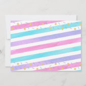 Ice Cream Birthday Bedankt voor je kaarten (Achterkant)