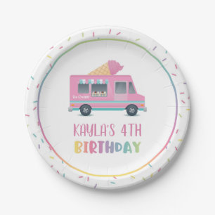 Ice Cream Birthday Bord