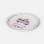 Ice Cream Birthday Bord (Gekanteld)