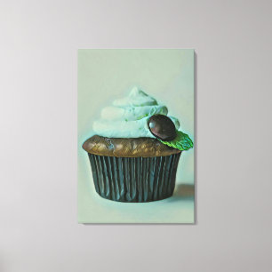 Ice cream birthday gift canvas afdruk