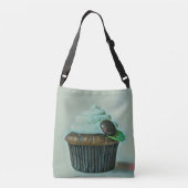 Ice cream birthday gift crossbody tas (Achterkant)