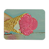 Ice cream birthday gift magneet (Horizontaal)