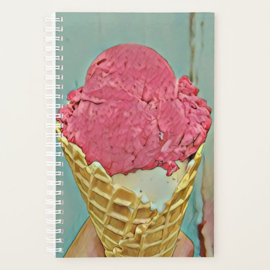 Ice cream birthday gift planner (Voorkant)