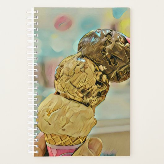 Ice cream birthday gift planner (Voorkant)