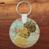 Ice cream birthday gift sleutelhanger (Voorkant)