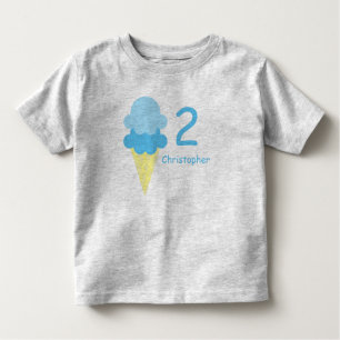Ice Cream Birthday Kinder Shirts
