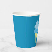 Ice Cream Birthday Papieren Bekers (Rechts)