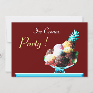 ICE CREAM BIRTHDAY PARTY 2, rood Kaart