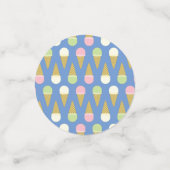 Ice Cream Birthday Party Confetti (Kleine voorkant)