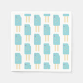 Ice Cream Birthday Party Cons Servet (Voorkant)