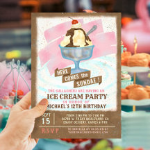 Ice Cream Birthday Party | Hier komt de Sundae