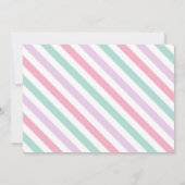 Ice Cream Birthday Party Ice Cream Truck Birthday  Kaart (Achterkant)