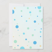 Ice Cream Birthday Party Invitation Kaart (Achterkant)