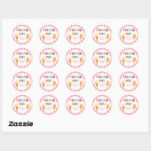 Ice Cream Birthday Party Sticker (Vel)