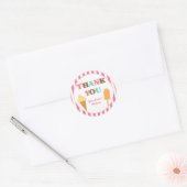 Ice Cream Birthday Party Sticker (Envelop)