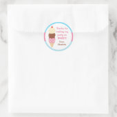 Ice Cream Birthday Party Sticker (Tas)