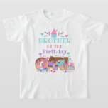 Ice Cream Birthday shirt Brother of the Birthday<br><div class="desc">Viel uw verjaardag met dit speciale T-shirt,  speciaal en gepersonaliseerd ontwerp</div>