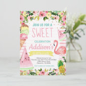 Ice Cream Birthday Summer Pool Kaart (Staand voorkant)