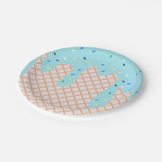 Ice Cream Bord (Gekanteld)