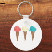 Ice Cream Border Sleutelhanger (Voorkant)