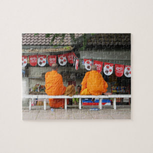 Ice Cream Break ... Boeddhistische monniken Thaila Legpuzzel
