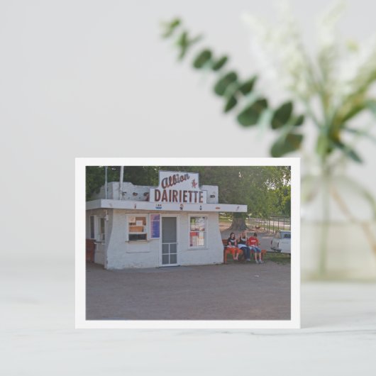 ICE CREAM BRIEFKAART (Staand voorkant)