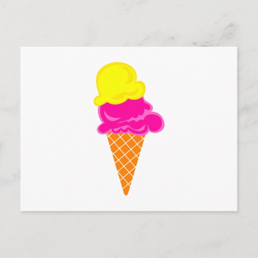 Ice Cream Briefkaart (Voorkant)