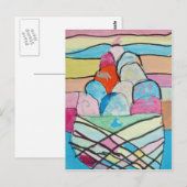 Ice Cream Briefkaart (Voorkant / Achterkant)