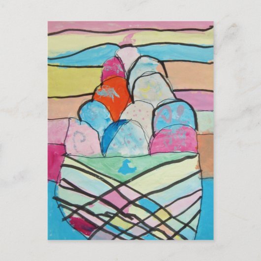 Ice Cream Briefkaart (Voorkant)