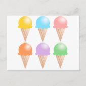 ICE CREAM BRIEFKAART (Voorkant)