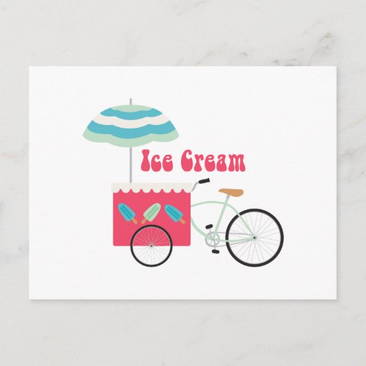 Ice Cream Briefkaart (Voorkant)