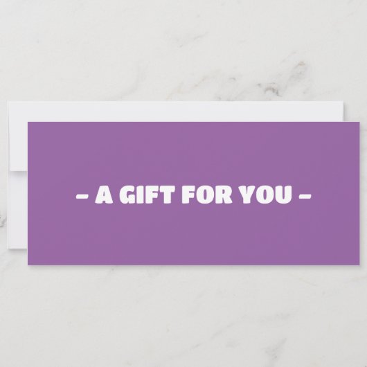 Ice Cream Cadeaubon Sjabloon, Sundae Lover Kaart (Achterkant)