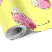 Ice Cream Cadeaupapier (Rol Hoek)