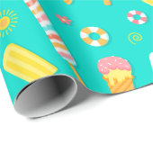 Ice Cream Cadeaupapier (Rol Hoek)