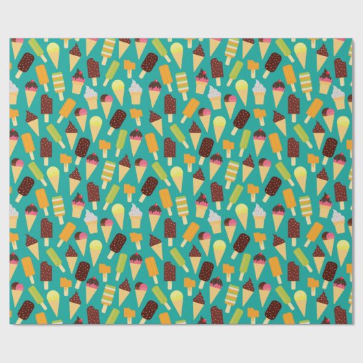 Ice Cream Cadeaupapier (Vlak)