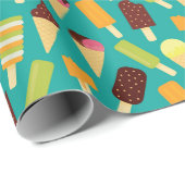 Ice Cream Cadeaupapier (Rol Hoek)
