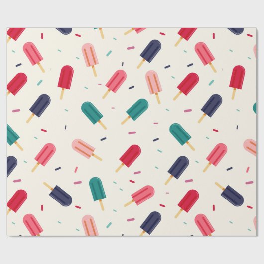 Ice Cream Cadeaupapier (Vlak)